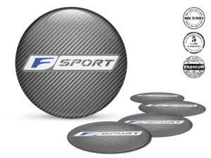 Lexus Adesivi Cerchio Logo Design Silicone Custom